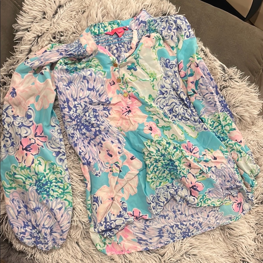 Floral Long Sleeve Blouse
